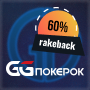 Стань «черной акулой» и получи до 60% рейкбека на GGpokerok